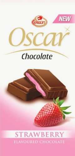 NEW OSCAR COMPOUND CHOCOLATE WİTH STRAWBERRY | Ergun Çikolata